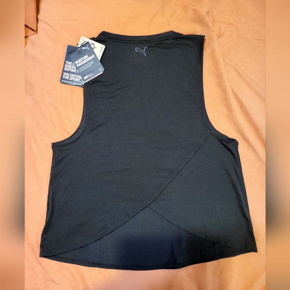 PUMA | Black Forever Luxe Muscle Tank - Women - Picture 4 of 9